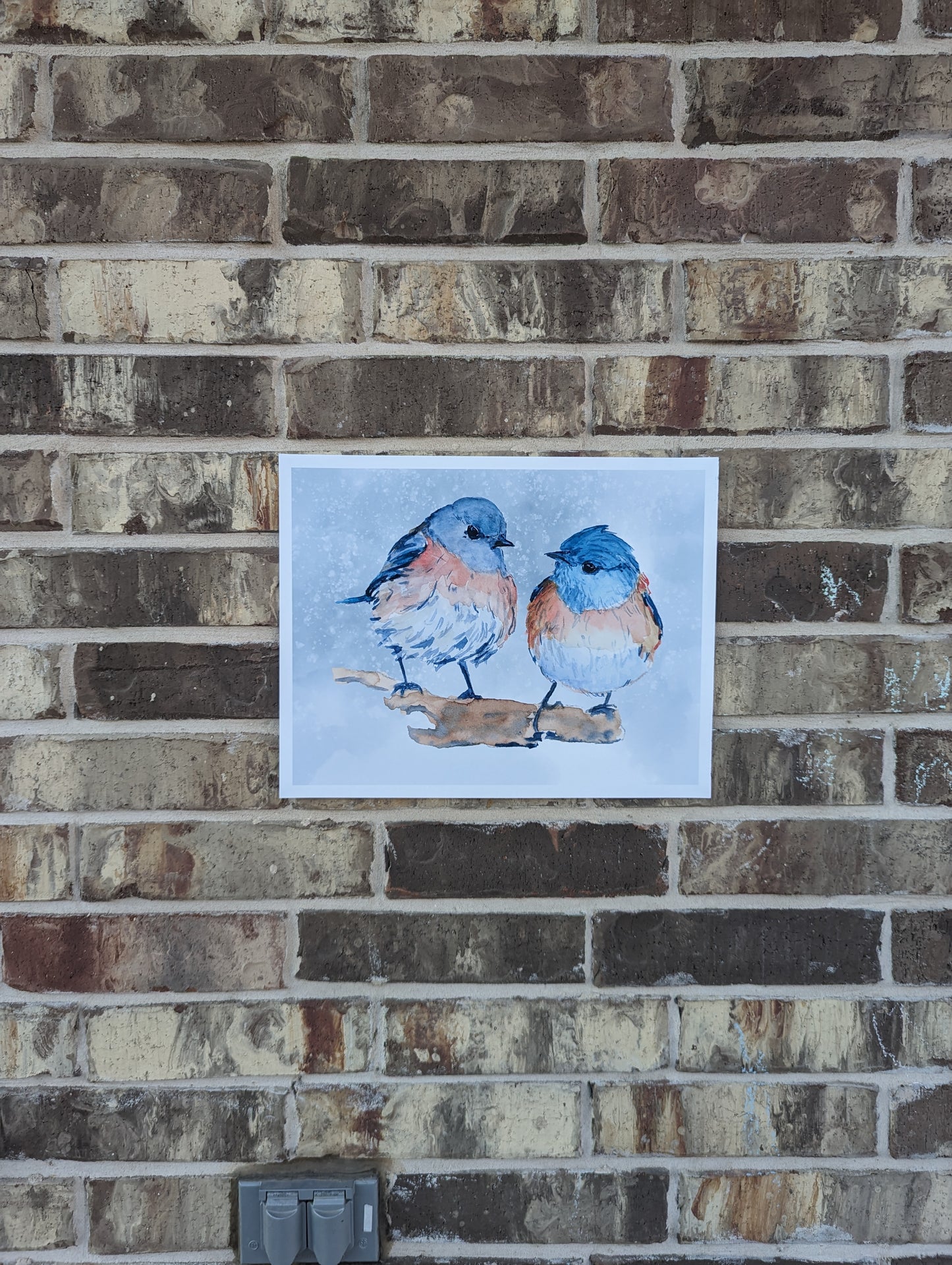 Bluebirds Wall Art