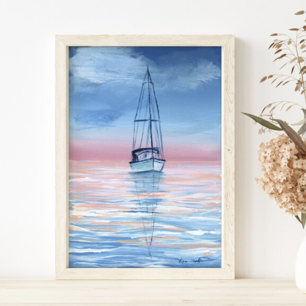 Sailboat Art Print