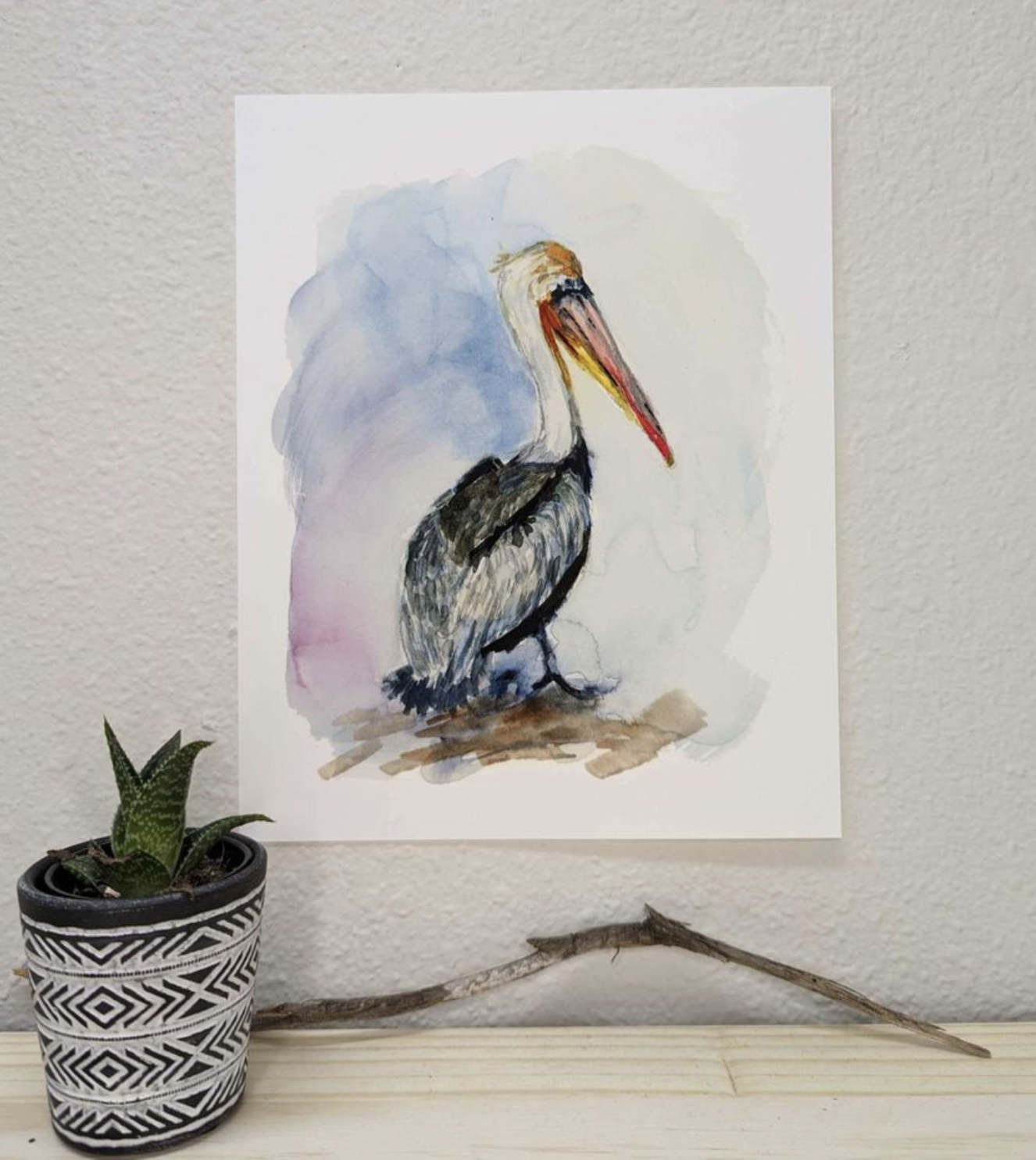 Pelican Art Print