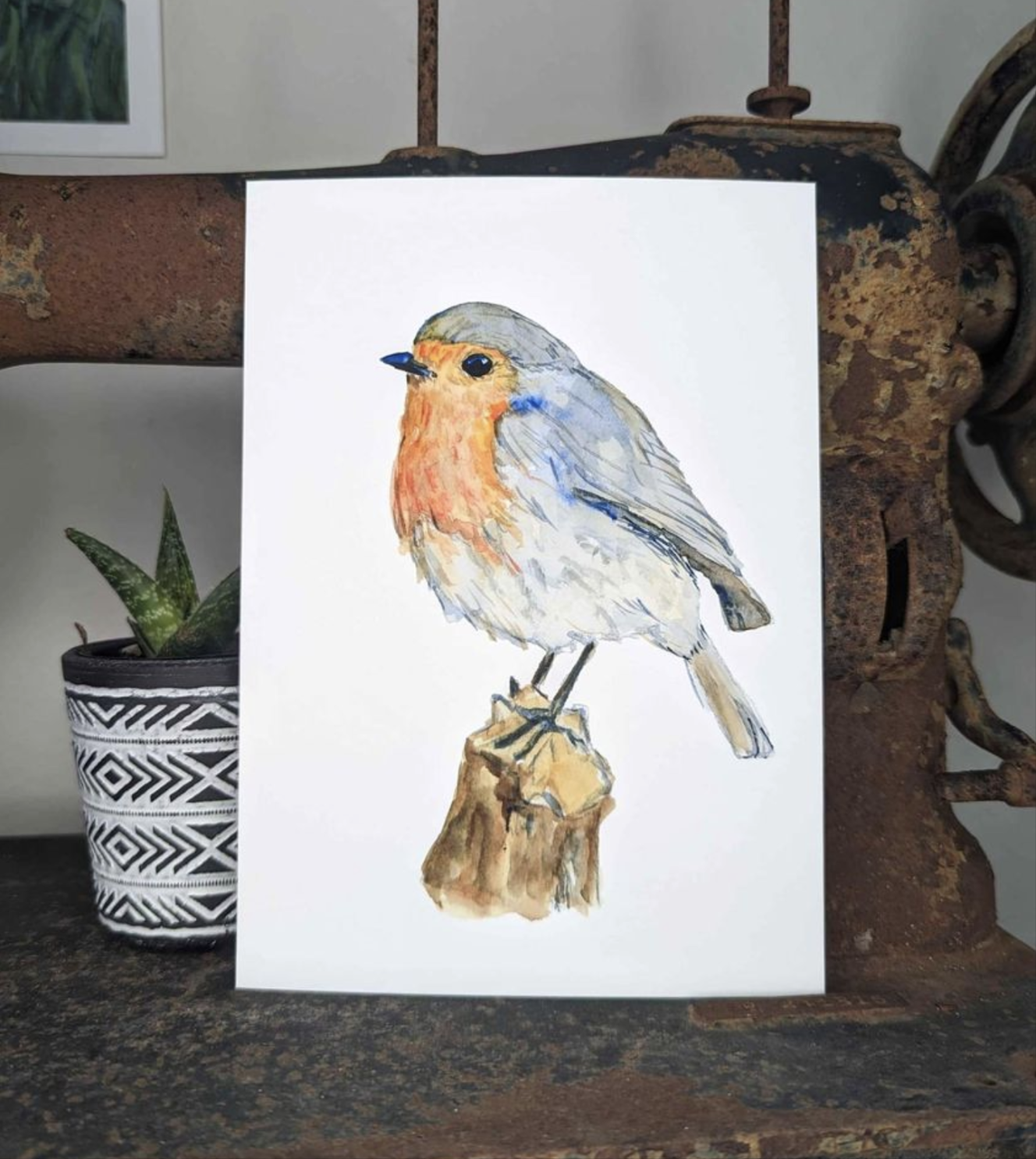 Robin Bird Wall Art