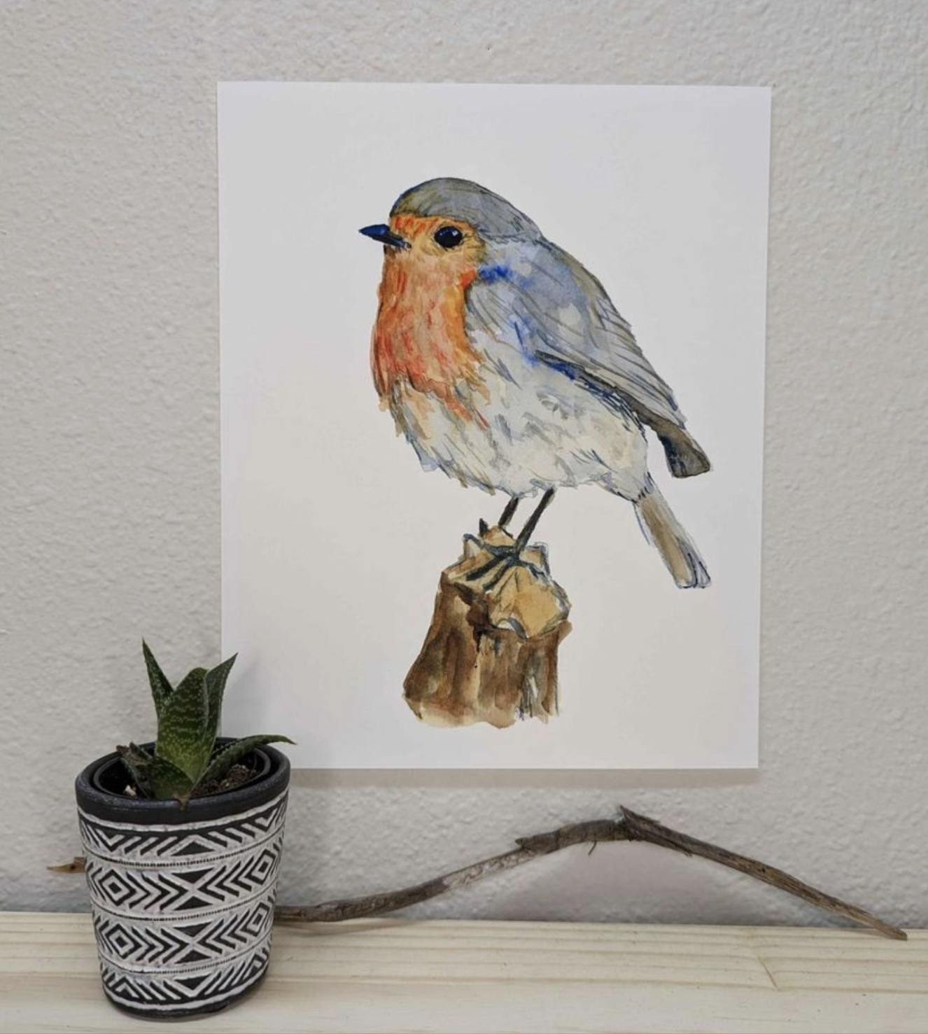 Robin Bird Wall Art