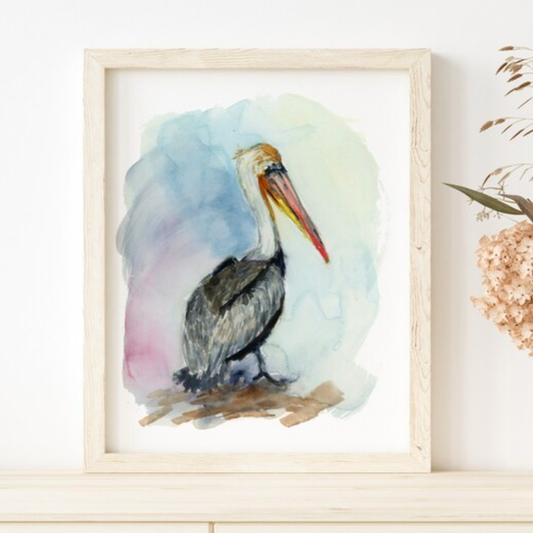 Pelican Art Print