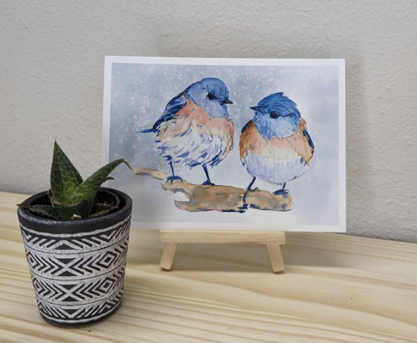 Bluebirds Wall Art