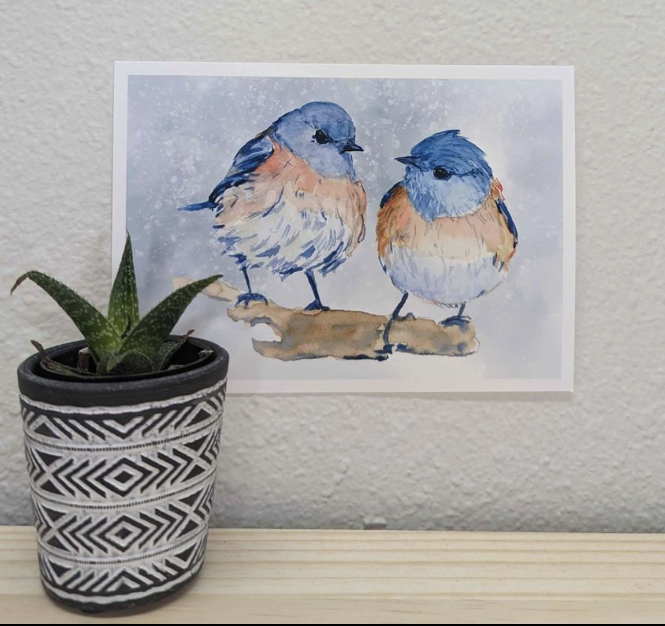 Bluebirds Wall Art